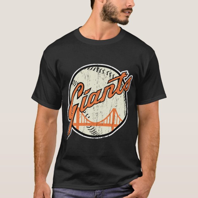 San Francisco Giantsss Vintage T-Shirt (Front)