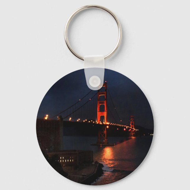San Francisco Golden Gate Bridge #5 Keychain (Front)