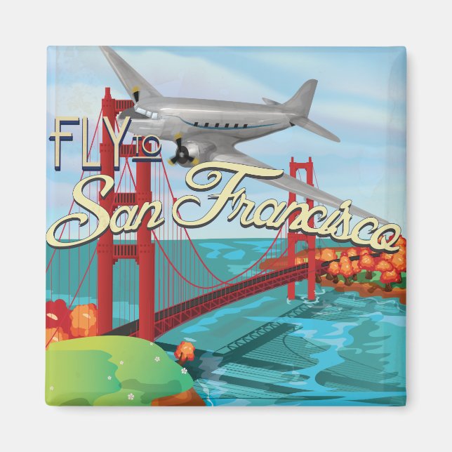 San Francisco Golden Gate Bridge Magnet (Front)