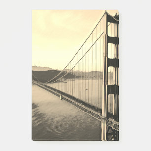 San Francisco - GOLDEN GATE - Bridge Post-it Notes