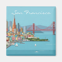 San Francisco Golden Gate Bridge postcard