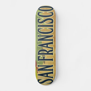 San Francisco Golden Gate Bridge Skateboard
