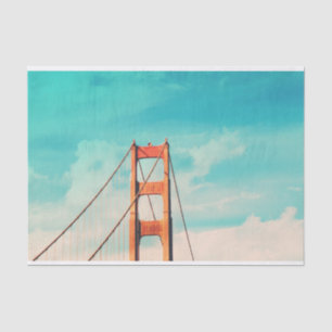 San Francisco Golden Gate Bridge Tissue Paper