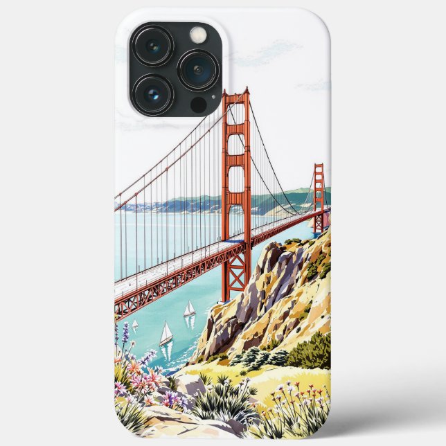 San Francisco Golden Gate BridgeiPhone / coque ipa (Verso)