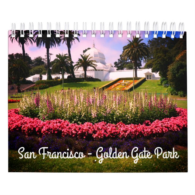 San Francisco Golden Gate Park Calendar (Cover)