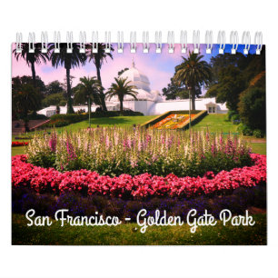 San Francisco Golden Gate Park Calendar