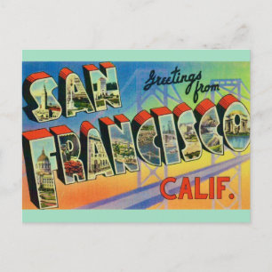 San Francisco Greeting Postcard