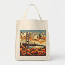  San Francisco Iconic View Tote