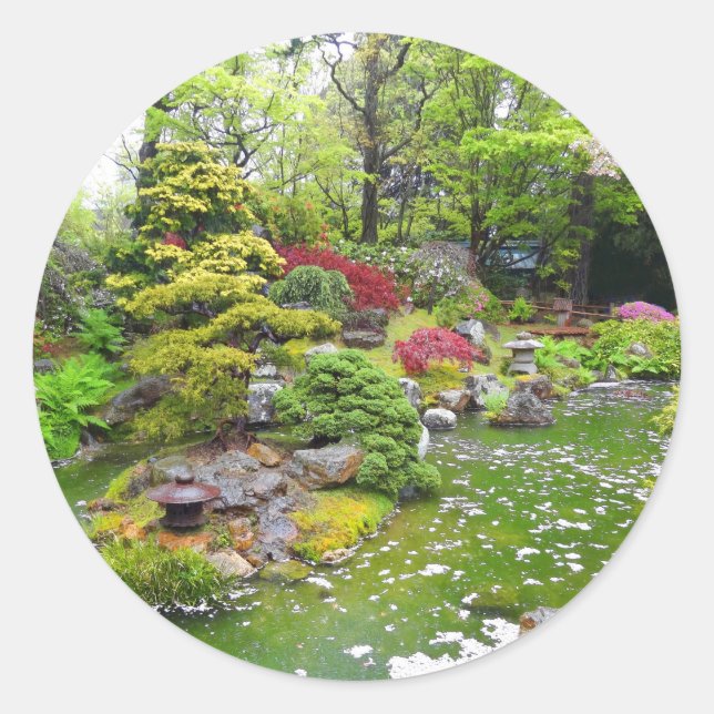 San Francisco Japanese Tea Garden #11 Stickers (Front)