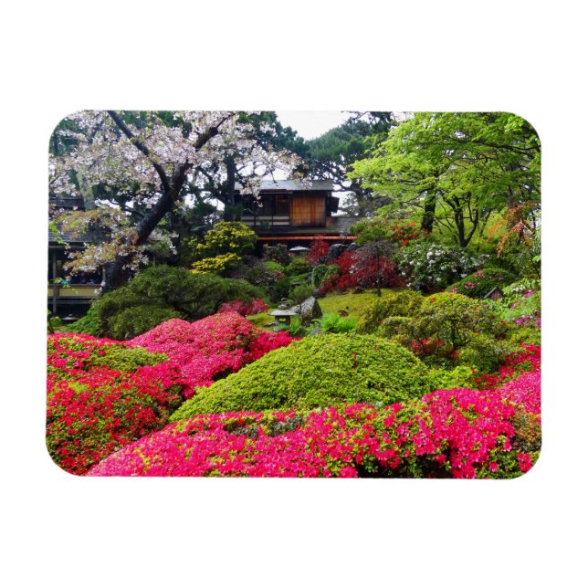 San Francisco Japanese Tea Garden #12 Magnet (Horizontal)