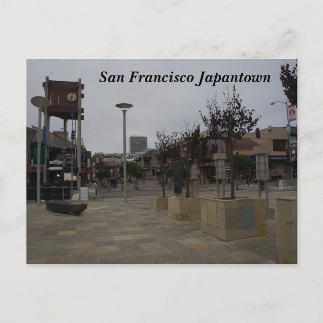 San Francisco Japantown Osaka Way #2 Carte postale (Devant)