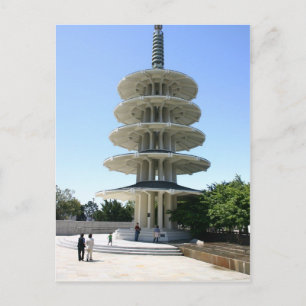 San Francisco Japantowns Peace Tower Postcard