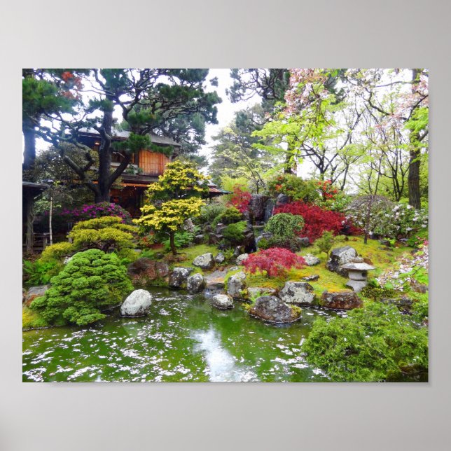 San Francisco Jardin japonais de thé #10 Poster (Devant)