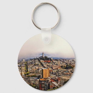 San Francisco Keychain