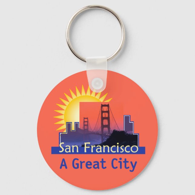 SAN FRANCISCO Keychain (Front)
