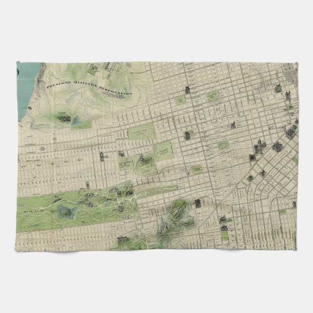San Francisco Kitchen Towel (Horizontal)