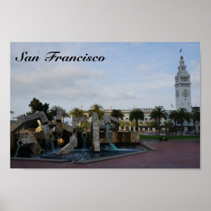 San Francisco L'Embarcadero Poster