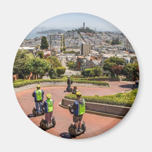 San Francisco Lombard St Magnet (Front)
