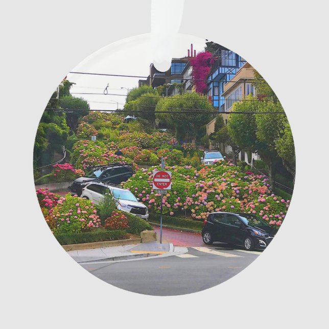San Francisco Lombard Street #1-2 Ornement (devant)