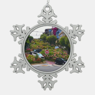 San Francisco Lombard Street #1 Ornement de flocon