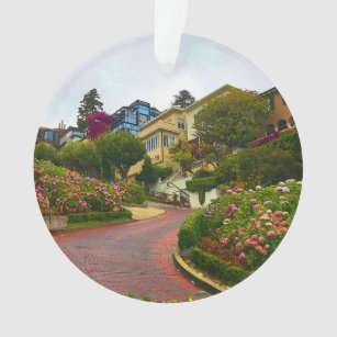 San Francisco Lombard Street #2 Ornament
