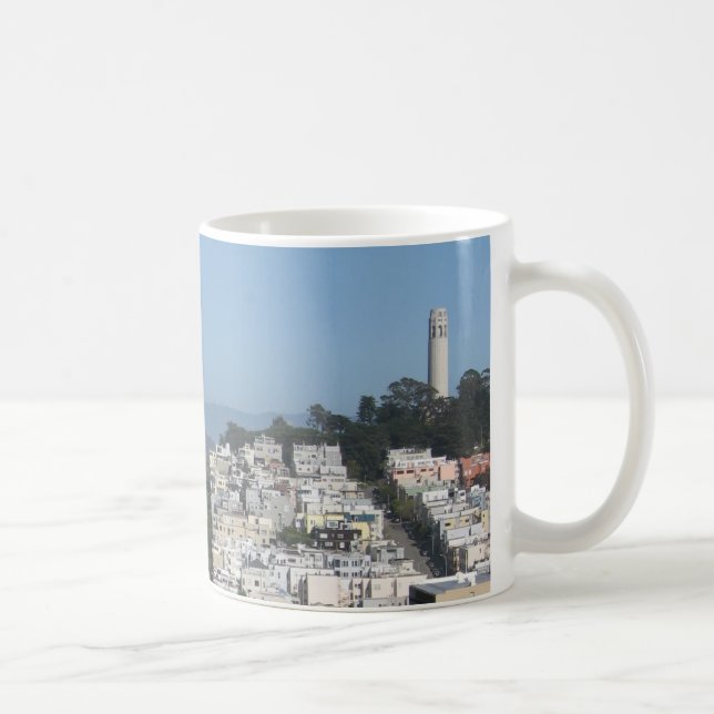 San Francisco Lombard Street Coffee Mug (Right)