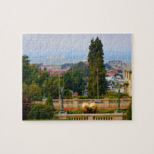 San Francisco Lyon Street Steps #4-2 Jigsaw Puzzle