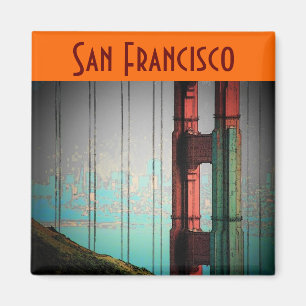 San Francisco Magnet - Customisé