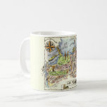 San Francisco Map Mug<br><div class="desc">A fun vintage illustrated postcard map of San Francisco repurposed on a mug.</div>