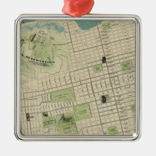 San Francisco Metal Ornament