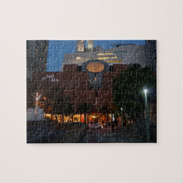 San Francisco MOMA Jigsaw Puzzle (Horizontal)