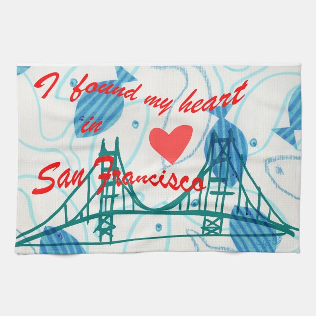 San Francisco Momento Kitchen Towel (Horizontal)