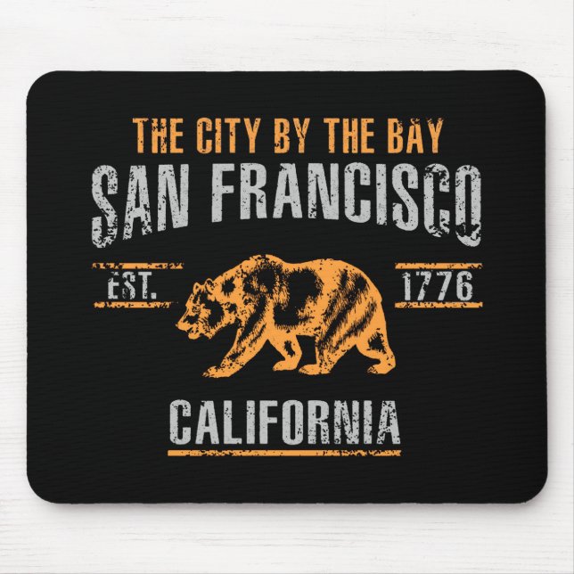 San Francisco Mouse Pad (Front)