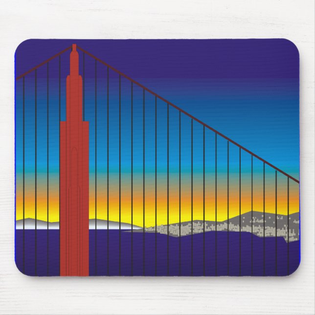 San Francisco Mouse Pad (Front)