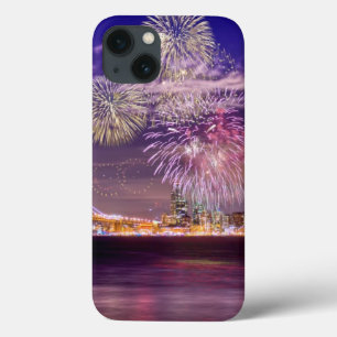 San Francisco New Year Fireworks iPhone 13 Case