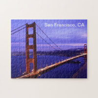 San Francisco Night View Puzzle 11x14