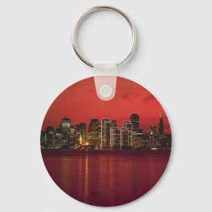 San Francisco Nitetime Skyline Keychain