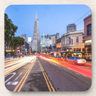 San Francisco North Beach Motion Blur Traffic Coaster