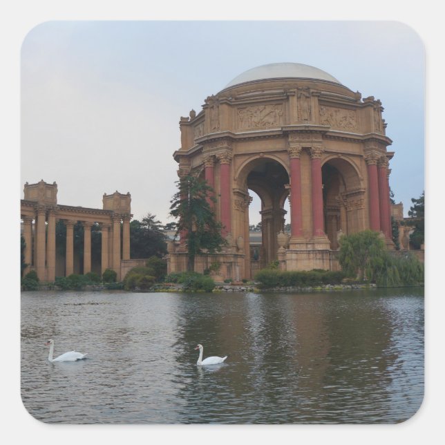 San Francisco Palace of Fine Arts #5 Stickers (Front)