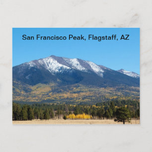 San Francisco Peak in the Fall Postcard