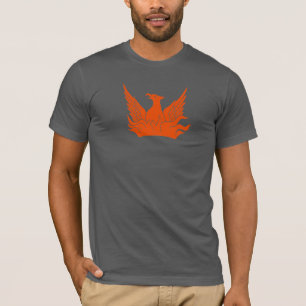 San Francisco phoenix from flag in Int'l Orange T-Shirt