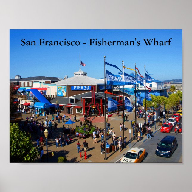 San Francisco Pier 39 #12-2 Poster (Front)