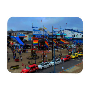 San Francisco Pier 39 Pride #1 Magnet