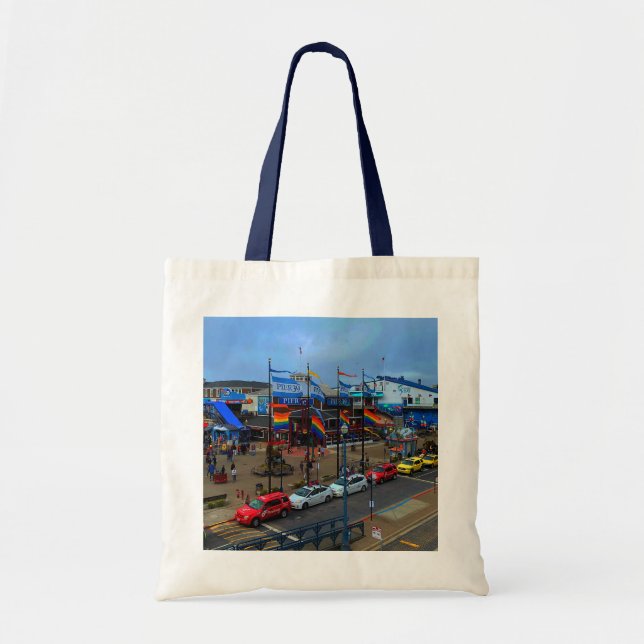 San Francisco Pier 39 Pride #1 Tote Bag (Front)