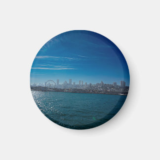 San Francisco Pier 39 Waterfront Photograph Magnet