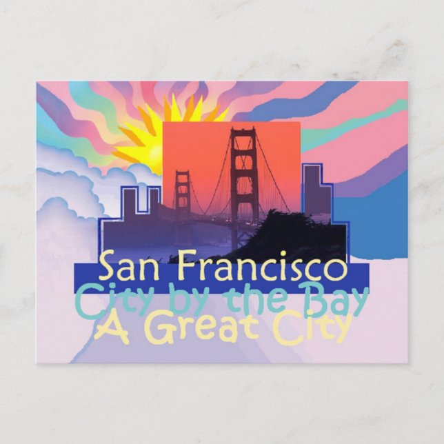 SAN FRANCISCO Postcard (Front)