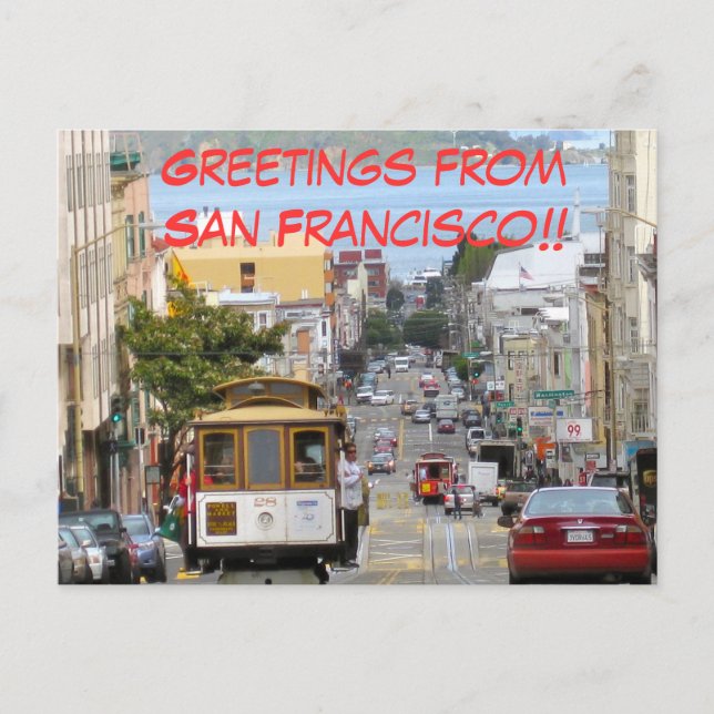 San Francisco Postcard (Front)