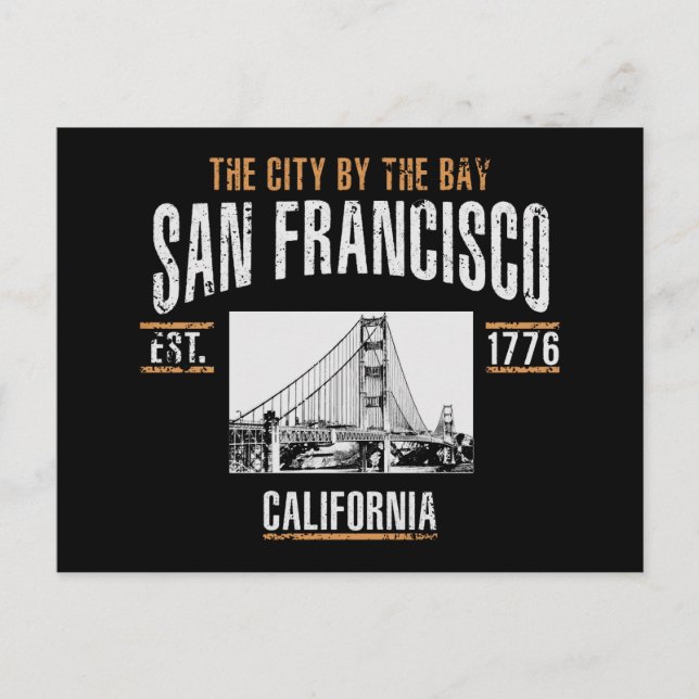 San Francisco Postcard (Front)