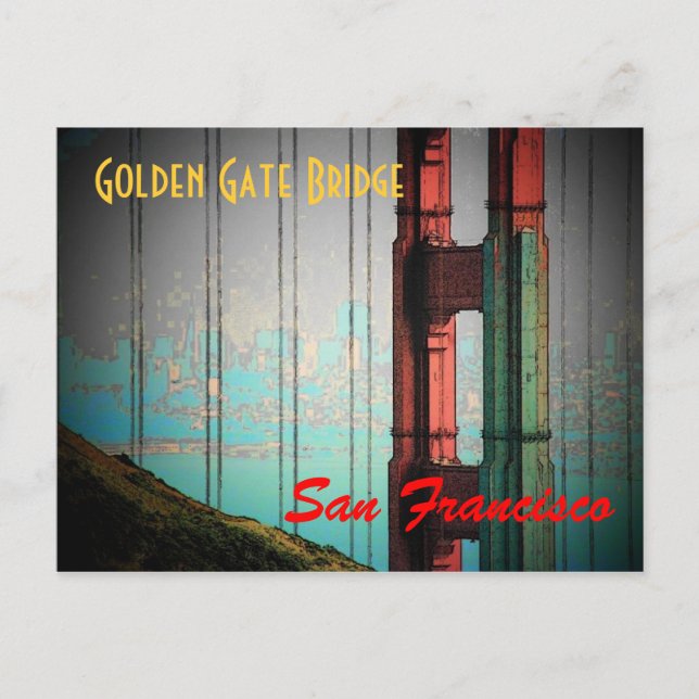 San Francisco Postcard - Customized (Front)