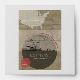 San Francisco Poster Envelopes